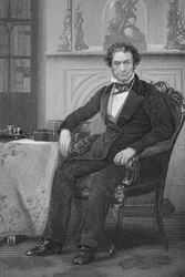 Porträt von Rufus Choate (1799-1859)